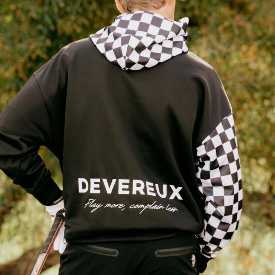 DEVEREUX GOLF デバローゴルフ The Major チェッカーフーディー