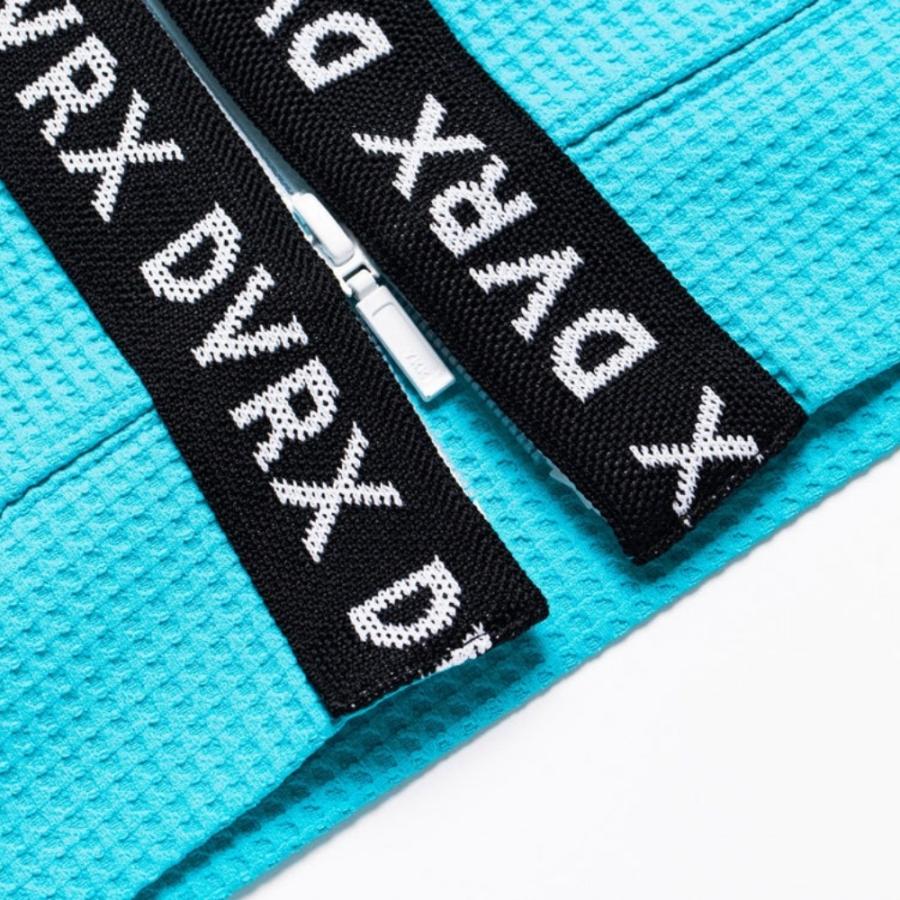 DEVEREUX GOLF デバローゴルフ WOMEN Southern DrawワッフルFull Zipロゴテープフーディー 763572178 ゴルフ レディース パーカー ブラウン アクア | DEVEREUX GOLF | 05