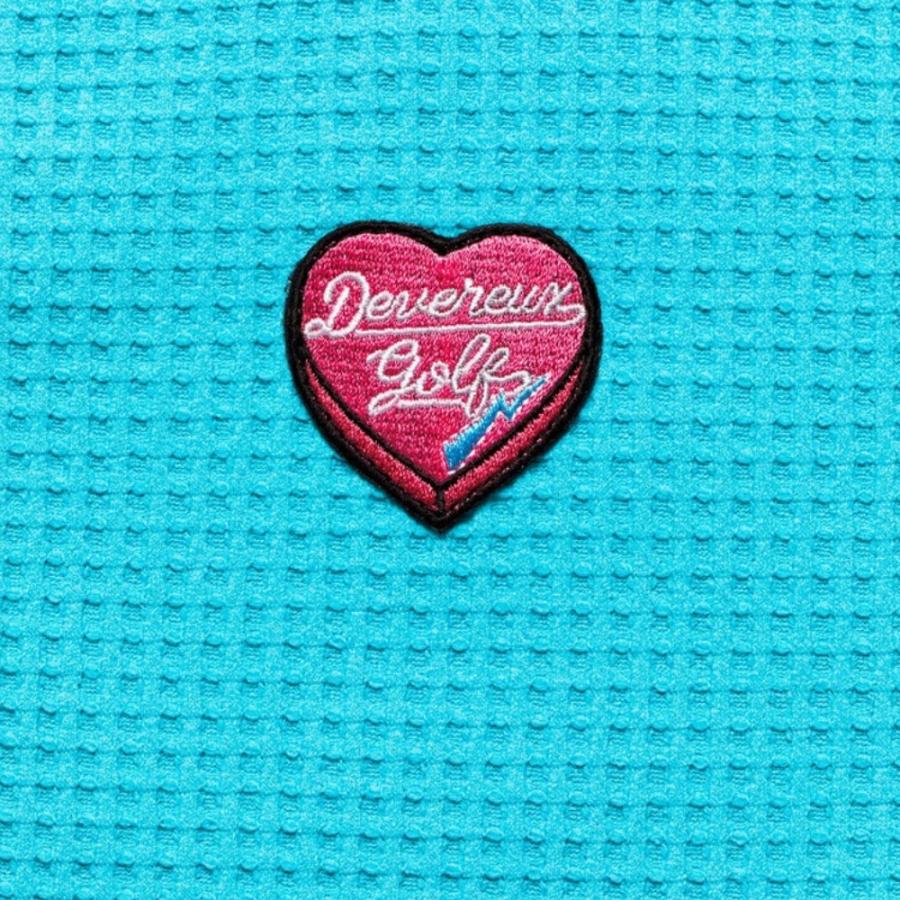 DEVEREUX GOLF デバローゴルフ WOMEN Southern DrawワッフルFull Zipロゴテープフーディー 763572178 ゴルフ レディース パーカー ブラウン アクア | DEVEREUX GOLF | 06