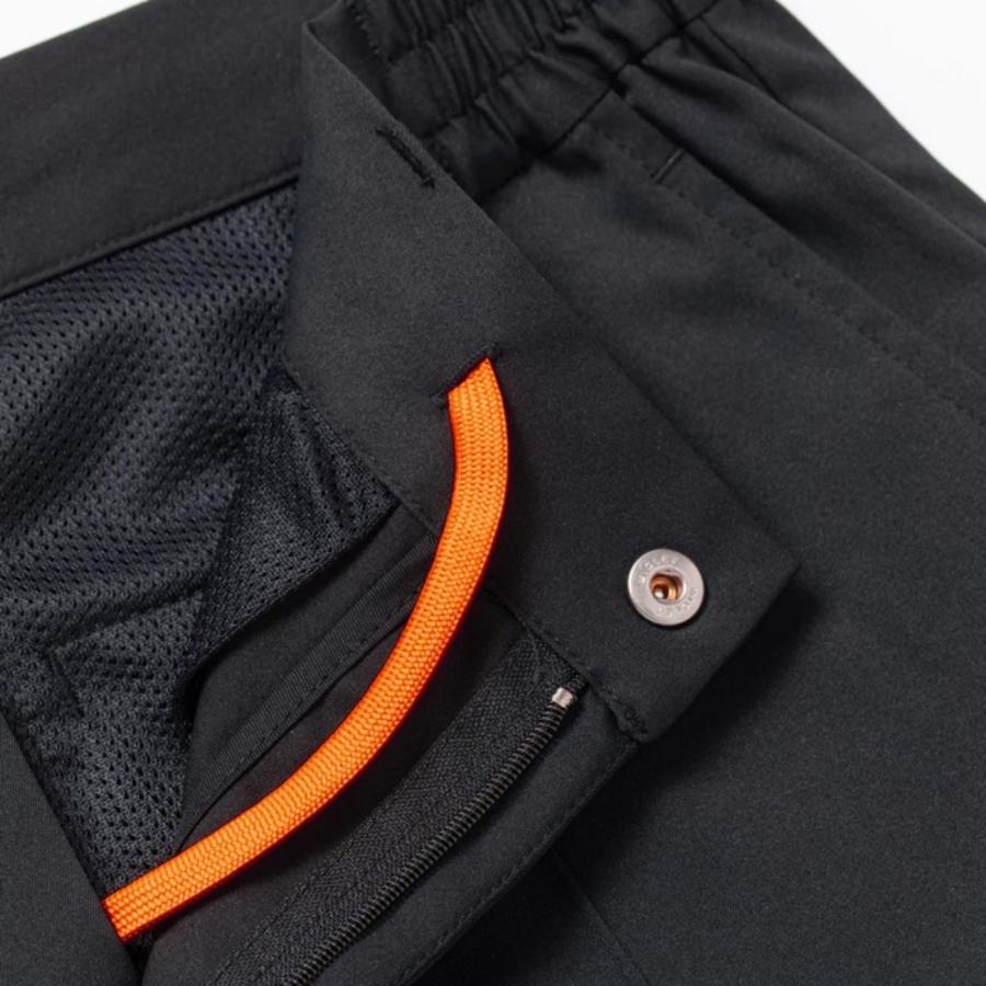 デヴァローゴルフ　ブラック　パンツ　Lサイズ DEVEREUX GOLF デヴァローゴルフ PHXクリースボトム 763572404 ゴルフ