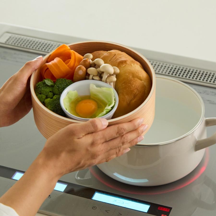 富士ホーロー せいろ付きホーロー鍋 20cm 1段 | 富士ホーロー | 19