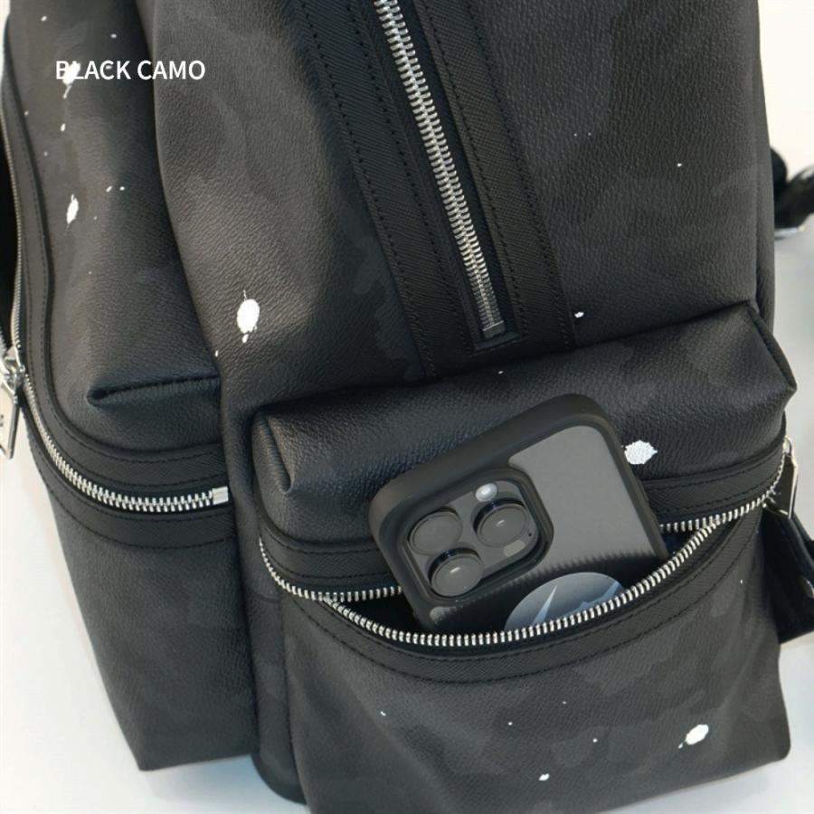 GENTIL BANDIT ジャンティバンティ バックパック リュック ブラックカモ カーキカモ カバン 鞄 迷彩 カモフラ 立体ポケット 大容量 収納 リュックサック 父の日の画像