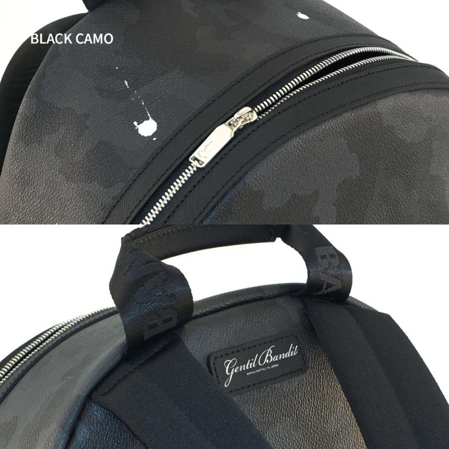 GENTIL BANDIT ジャンティバンティ バックパック リュック ブラックカモ カーキカモ カバン 鞄 迷彩 カモフラ 立体ポケット 大容量 収納 リュックサック 父の日の画像