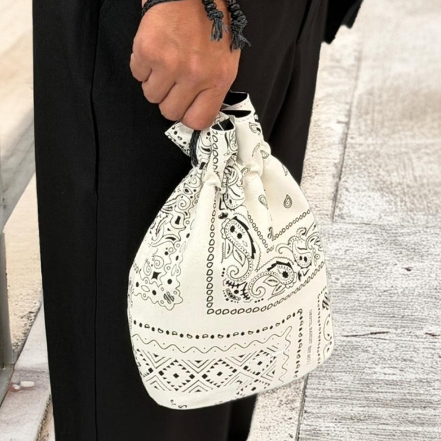 別注カラー GENTIL BANDIT ジャンティバンティ スエード巾着バッグ