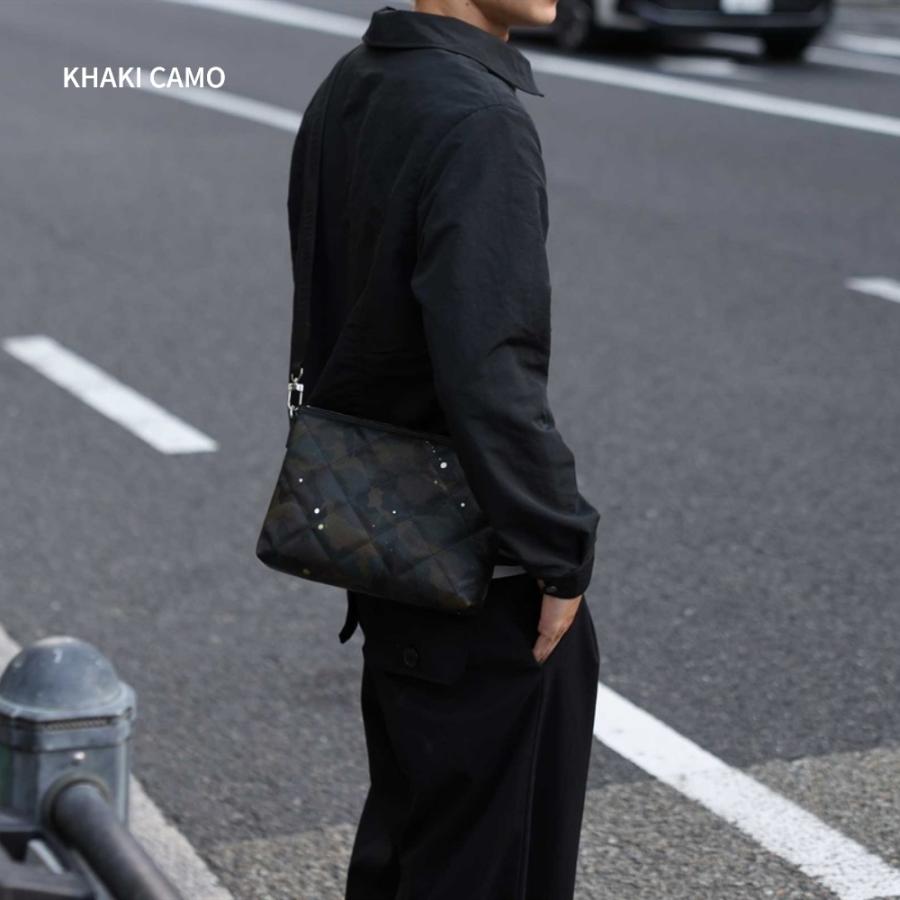 GENTIL BANDIT ジャンティバンティ 5連　カーキカモ×ブラック GENTIL BANDIT ジャンティバンティ キルティングクロスボディ ボティ