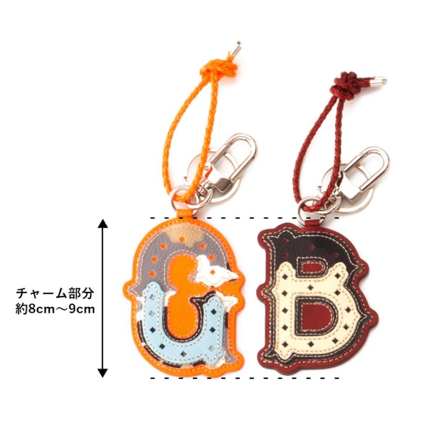 GENTIL BANDIT ジャンティバンティ イニシャルキーホルダー N~Z