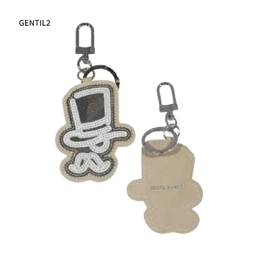 GENTIL BANDIT ジャンティバンティ イニシャルキーホルダー ロゴ