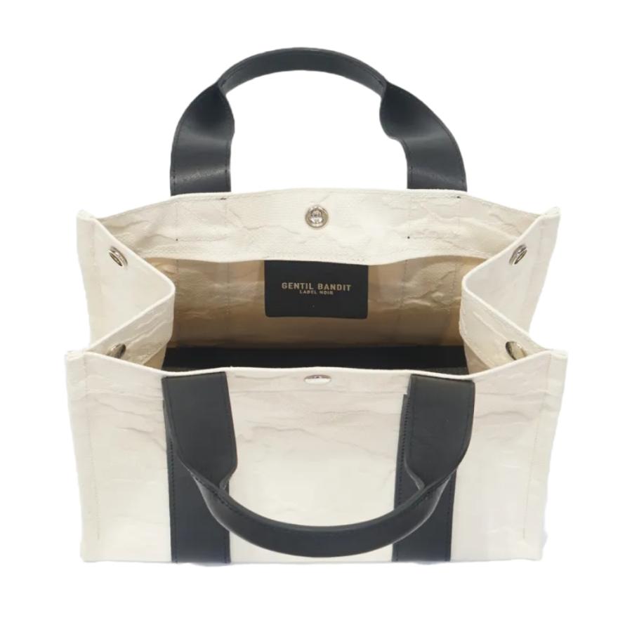 GENTIL BANDIT ジャンティバンティ トートバッグ LABEL NOIR スクエア