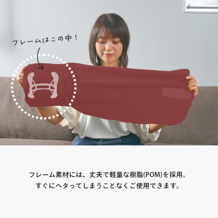 HIRUNEGAO ネックピロー 軽量 コンパクト 洗える 折たたみ マフラー