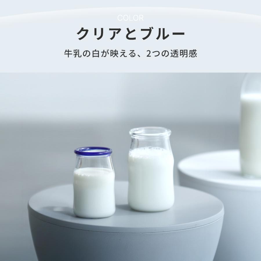 ideaco イデアコ Gyuu S 牛乳が最高に美味しく飲めるグラス カフェオレ カップ 牛乳 入れ 200ml 温め レンジ おしゃれ ギフト マグ コップ ガラス かわいい | ideaco | 09