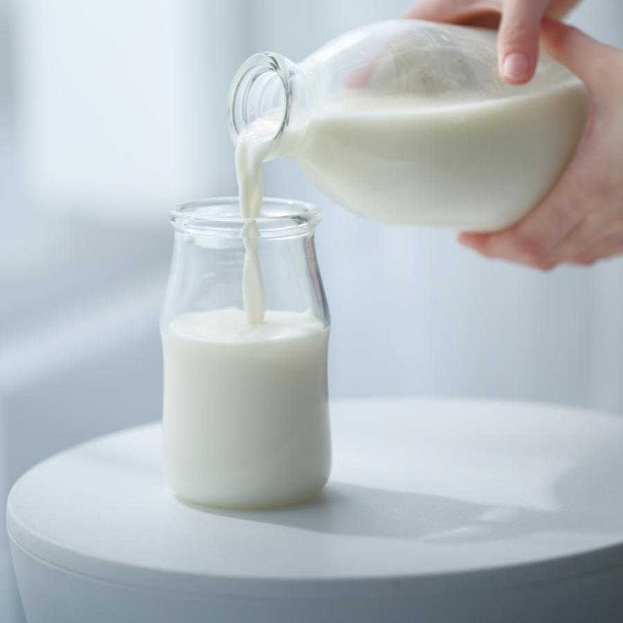 ideaco イデアコ Gyuu M 牛乳が最高に美味しく飲めるグラス 大きい カフェオレ カップ 牛乳 入れ ミルク 300ml 温め レンジ おしゃれ コップ ガラス かわいい | ideaco | 15