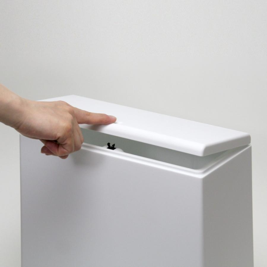 ideaco イデアコ フタ付き ポリ袋が見えないゴミ箱 チューブラー キッチン フラップ TUBELOR kitchen flap | ideaco | 15