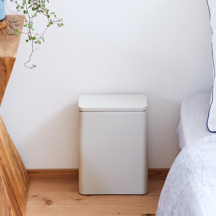 ideaco イデアコ 密閉 フタ付き ポリ袋が見えないゴミ箱 チューブラー ミディアム フラップ TUBELOR medium flap | ideaco | 16