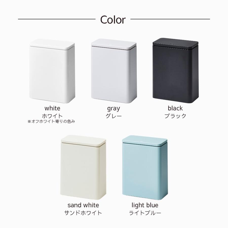 ideaco イデアコ 密閉 フタ付き ポリ袋が見えないゴミ箱 チューブラー ミディアム フラップ TUBELOR medium flap | ideaco | 14