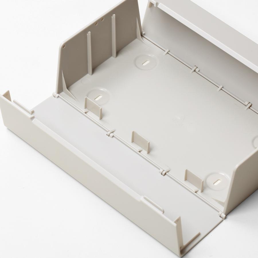 ideaco イデアコ ティッシュケース WALL2 ウォール2 壁面設置 箱ティッシュ 専用マグネット付き | ideaco | 18