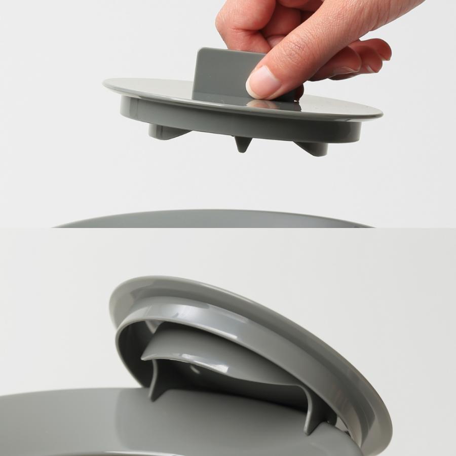 ideaco イデアコ TUBELOR with Lid ポリ袋が見えない フタ付き ゴミ箱 6.0L | ideaco | 14