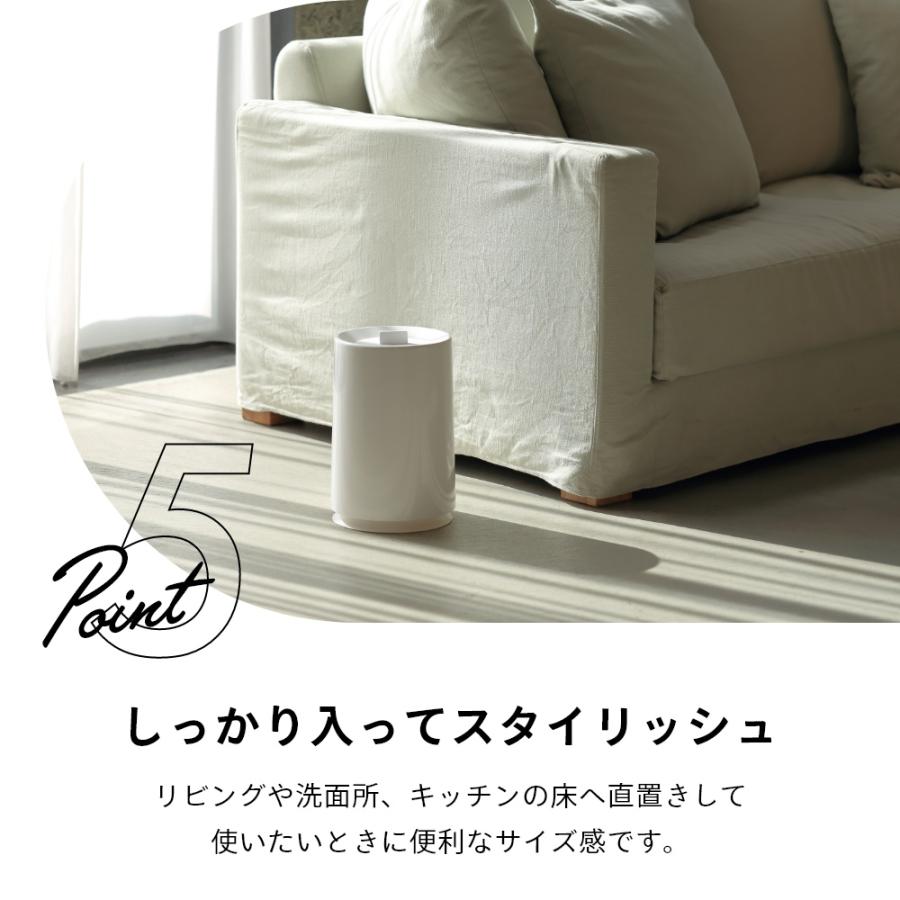 ideaco イデアコ TUBELOR with Lid ポリ袋が見えない フタ付き ゴミ箱 6.0L | ideaco | 10