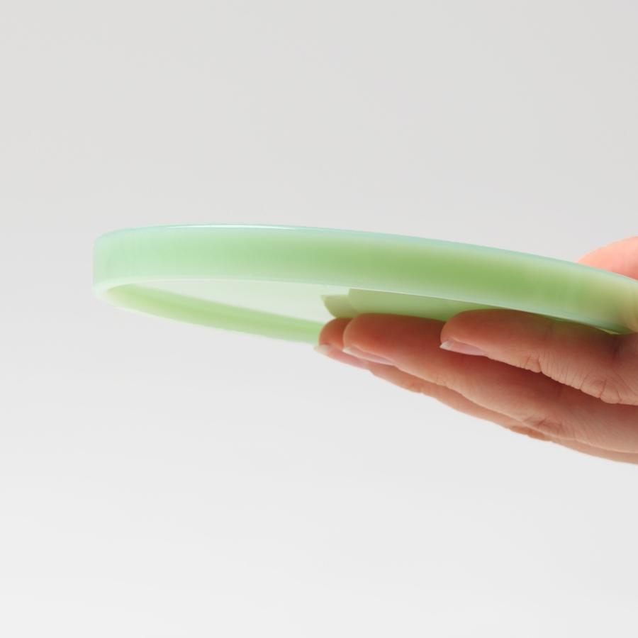 ideaco イデアコ ミルクガラス プランターポット 4号 鉢 受け皿付き | ブランド登録なし | 14