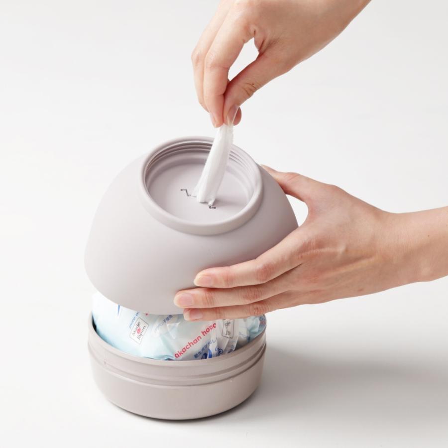 ideaco イデアコ 大判対応 ウェットティッシュケース Mochi Moco モチモコ | ideaco | 16