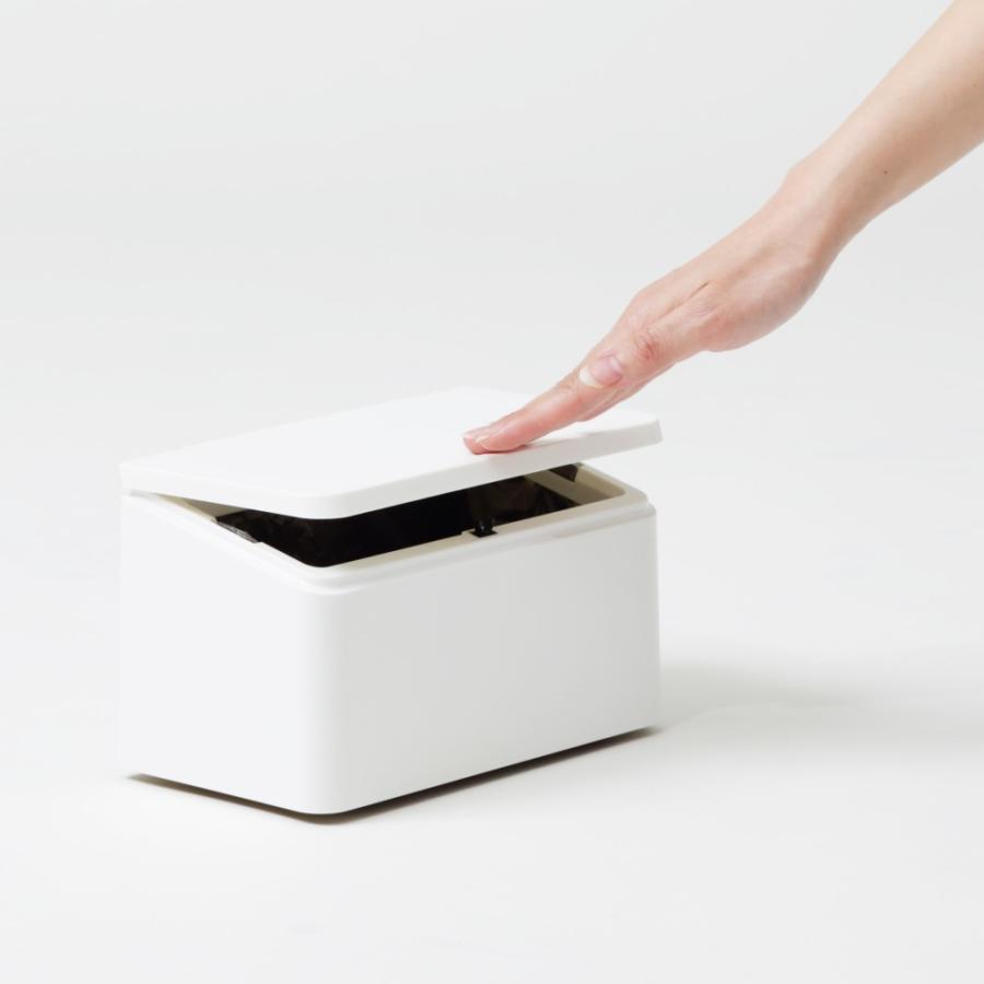 ideaco イデアコ チューブラーフラットレクタングル ポリ袋が見えないゴミ箱 | ideaco | 19