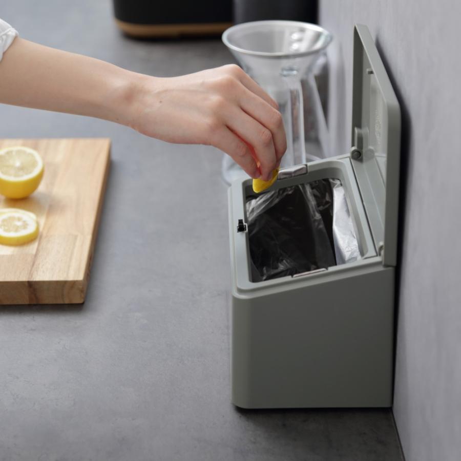 ideaco イデアコ チューブラーフラットレクタングル ポリ袋が見えないゴミ箱 | ideaco | 22