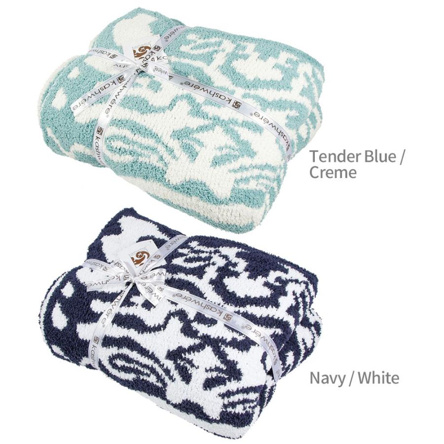Kashwere kashwere カシウエア DAMASK BLANKET ダマスク Kashwere kashwere カシウエア DAMASK BLANKET ダマスク