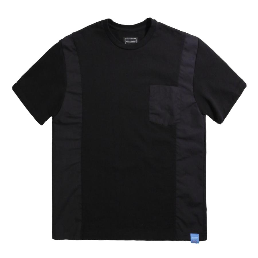MAISON HONORE（メゾンオノレ） Tシャツ Pocket T POCKT BLACK GREY