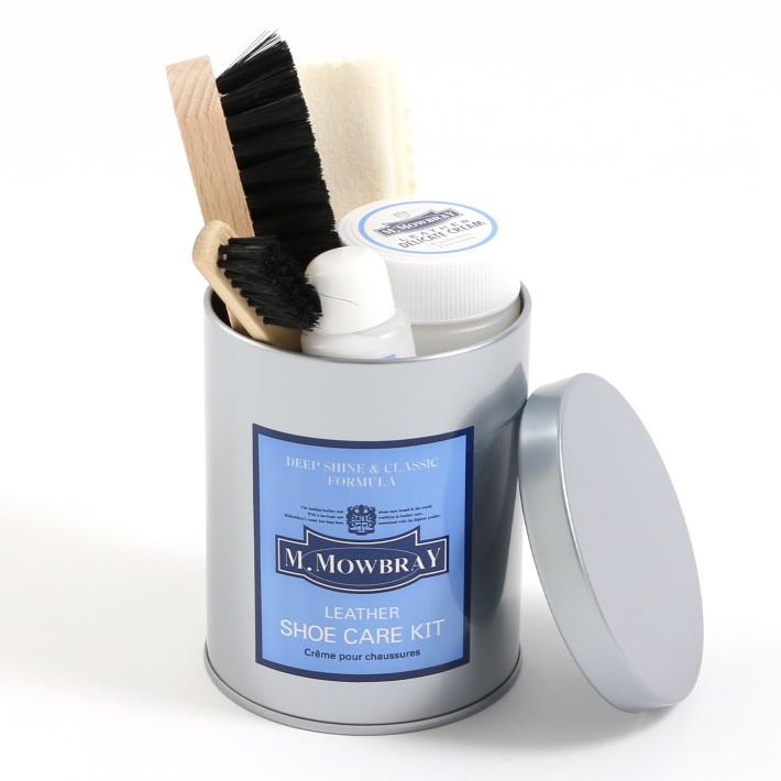 M.MOWBRAY モゥブレィ セントアンドリューセット レザーケアキット<br>お手入れ 靴磨き ミニ缶 デリケートクリーム 皮革 ミニサイズ 汚れ落とし ツヤ | M.MOWBRAY | 05