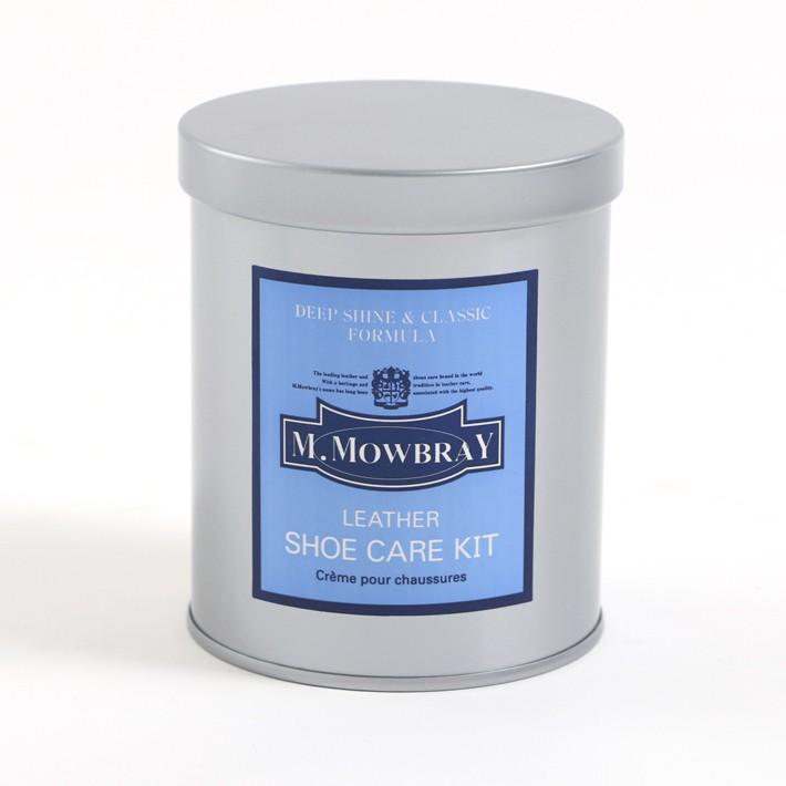 M.MOWBRAY モゥブレィ セントアンドリューセット レザーケアキット<br>お手入れ 靴磨き ミニ缶 デリケートクリーム 皮革 ミニサイズ 汚れ落とし ツヤ | M.MOWBRAY | 06