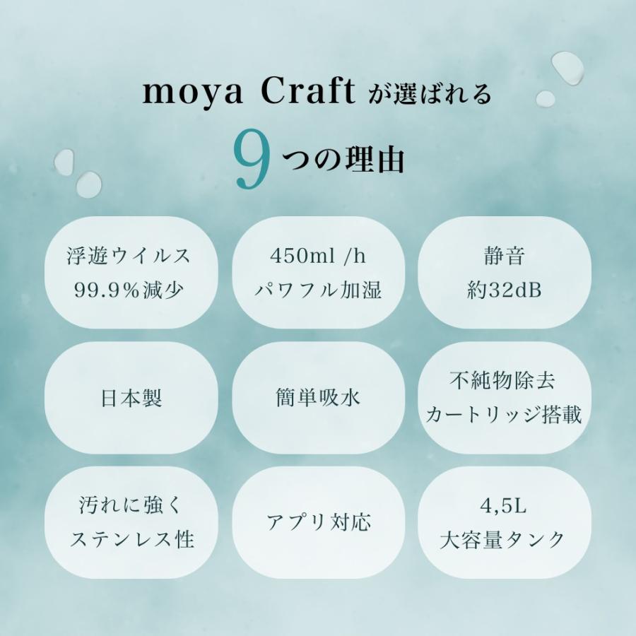 moya Craft 加湿器 ウイルスリデューサー 4.5L |  | 02
