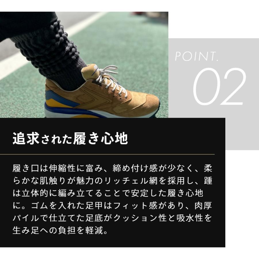 マーキープレイヤー 靴下 ハイブリッド リブ ソックス 日本製 クォーター丈 | MARQUEE PLAYER | 07