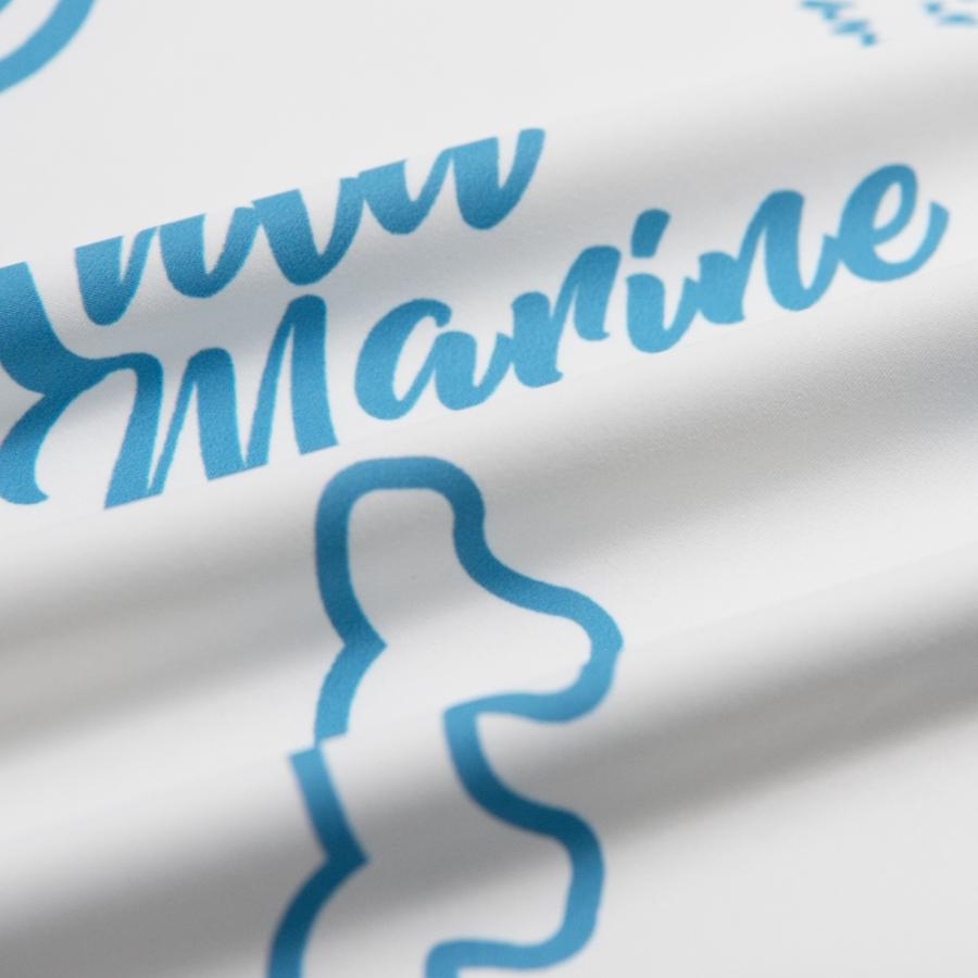 【新品】muta MARINE ムータマリン　モックネック　総柄　ランダムロゴ muta（ムータ） muta MARINE GOLF マリンゴルフ ランダムロゴ モック
