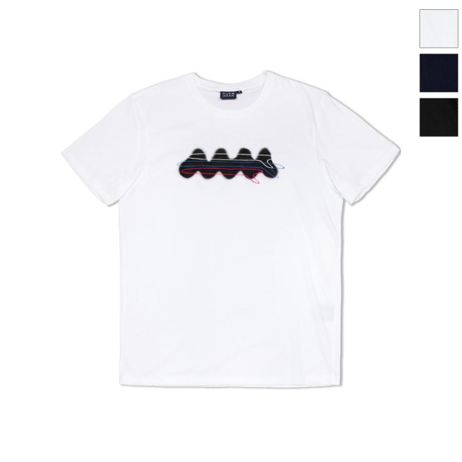 Muta Marine ムータｔシャツ 手書きwave ペイント Mmjc White Navy Black Mutammjc Departmentstores 通販 Yahoo ショッピング