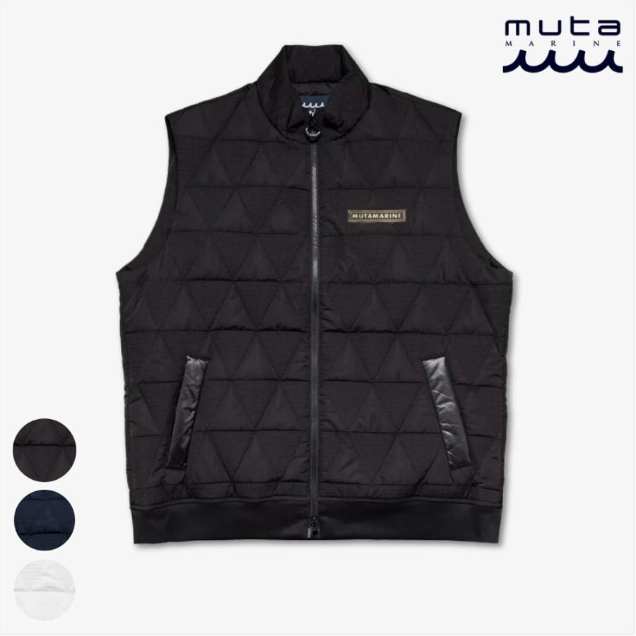 muta（ムータ） muta MARINE マリン GEOMETRIC DOWN VEST MMJC-443369