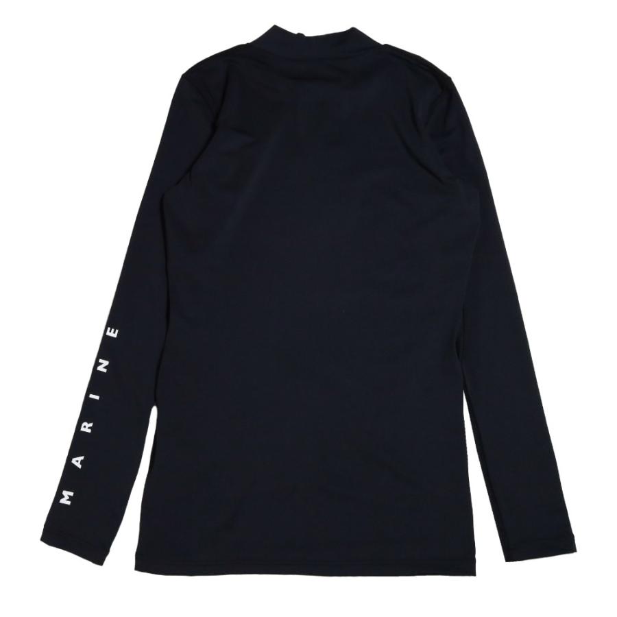 ムータマリン リブモックネックシャツ WEB限定］ブリヂストンゴルフ × muta MARINE ヘムリブモックネック