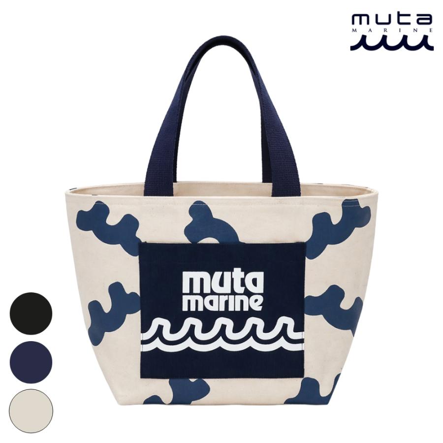 muta（ムータ） muta MARINE ムータマリン Cloud wave logo eco bag