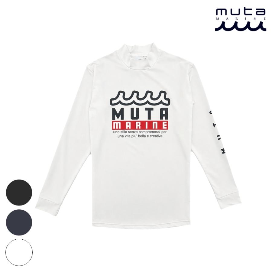 ムータマリン 長袖 muta MARINE（ムータマリン） ラッシュロングTシャツビッグロゴ