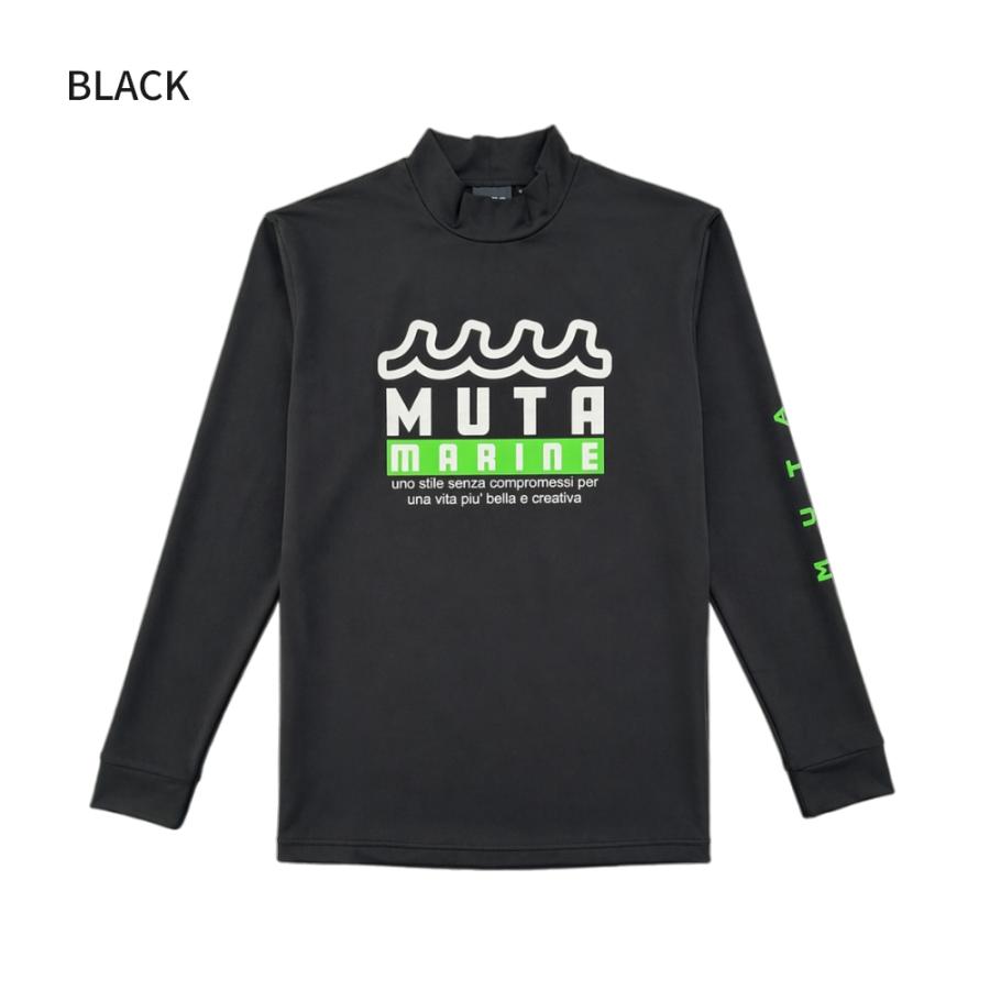 【新品未使用タグ付き】muta marine 長袖ウェア muta MARINE（ムータマリン） ラッシュロングTシャツビッグロゴ