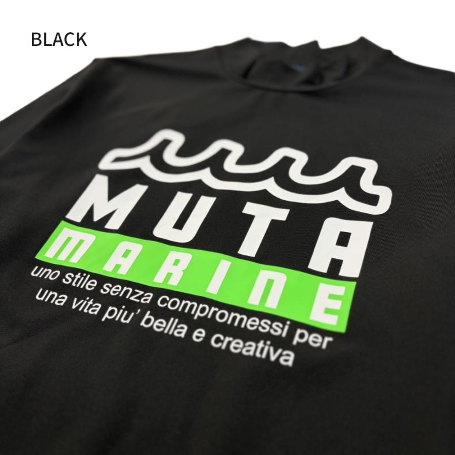 muta MARINE（ムータマリン） ラッシュロングTシャツビッグロゴ