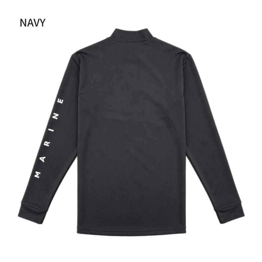 muta MARIN×BANDAL 黒 長袖シャツ サイズ7 muta MARINE（ムータマリン） ラッシュロングTシャツビッグロゴ
