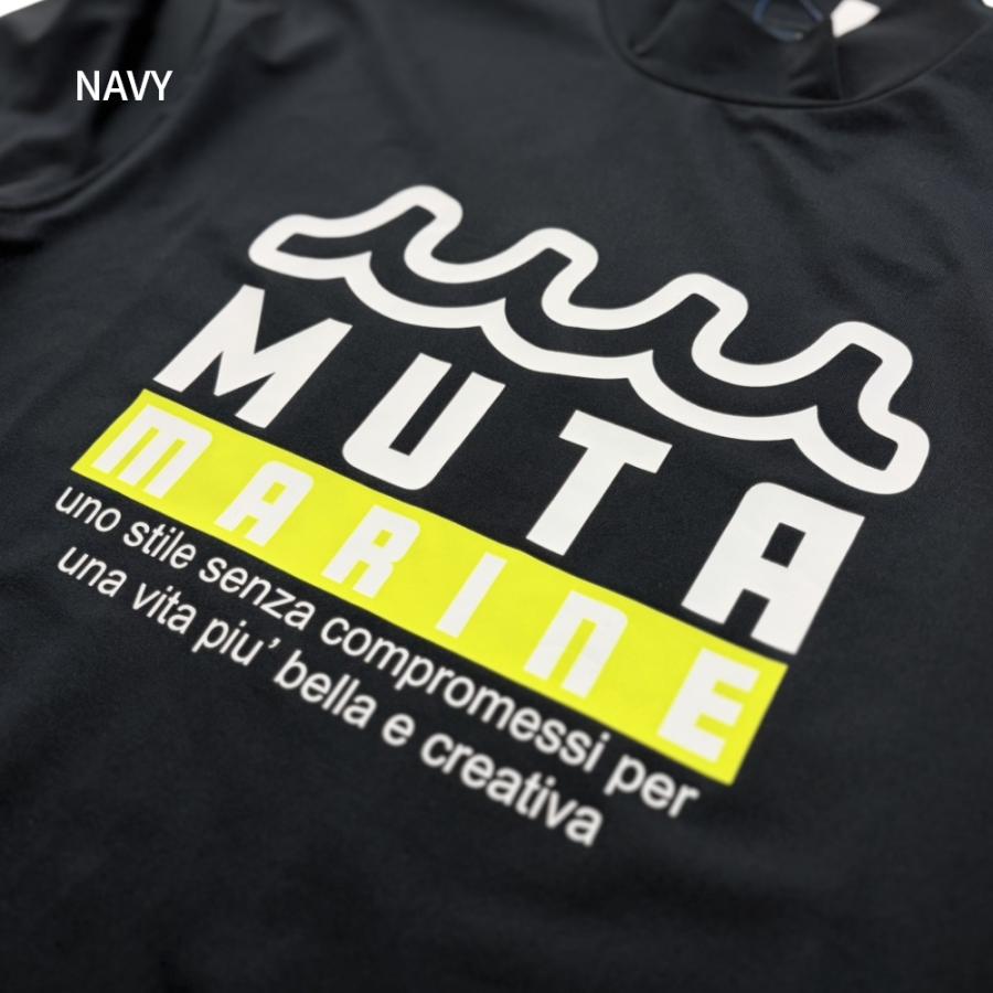 muta MARINE（ムータマリン） ラッシュロングTシャツビッグロゴ