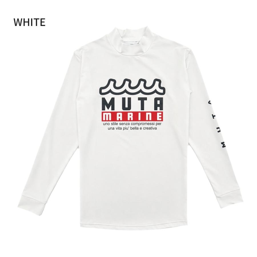 【新品未使用タグ付き】muta marine 長袖ウェア muta MARINE（ムータマリン） ラッシュロングTシャツビッグロゴ