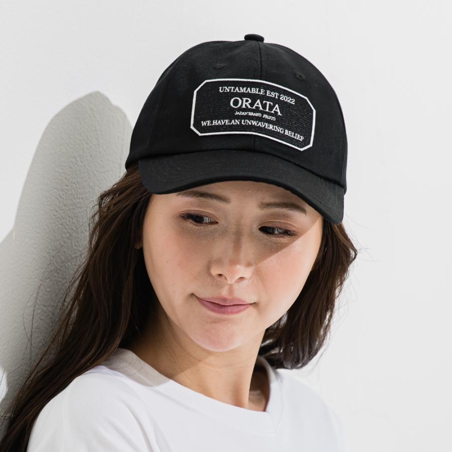 ORATA オラータ キャップ low cap OR2-CAP-001 ブラック 父の日