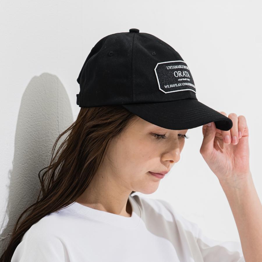 ORATA オラータ キャップ low cap OR2-CAP-001 ブラック 父の日