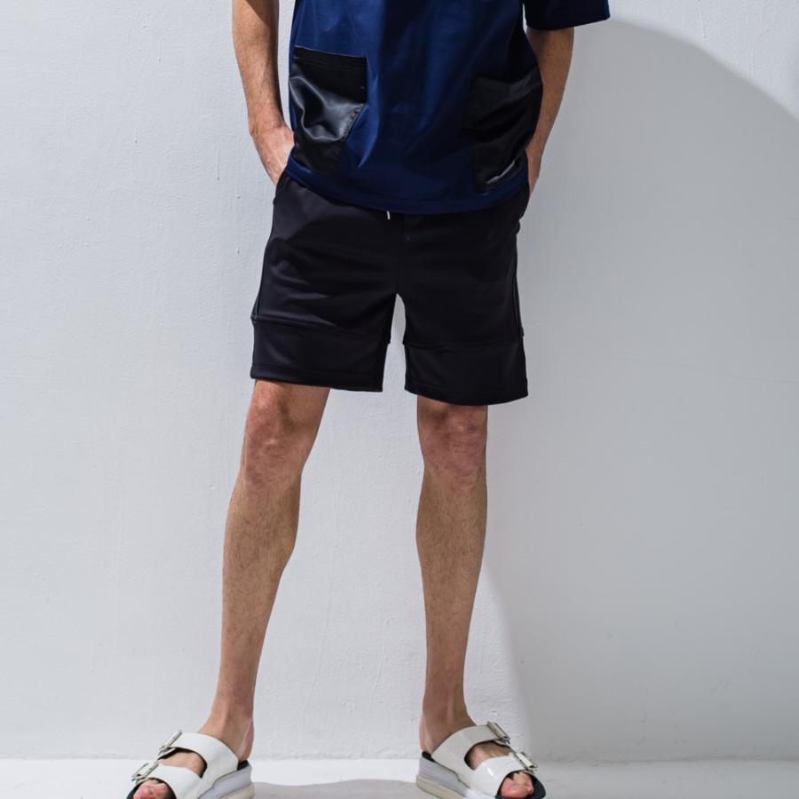 RESOUND CLOTHING リサウンドクロージング ショーツ TYLER LINE SHORTS RC28-HP-001BLACK GREYxLINE WHITE LIME RESOUND CLOTHING GREYxLINE WHITE