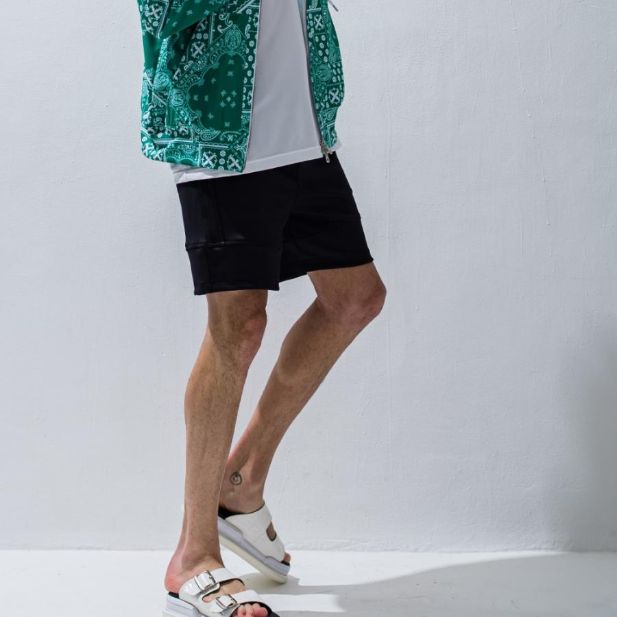 RESOUND CLOTHING リサウンドクロージング ショーツ TYLER LINE SHORTS RC28-HP-001BLACK GREYxLINE WHITE LIME RESOUND CLOTHING GREYxLINE WHITE