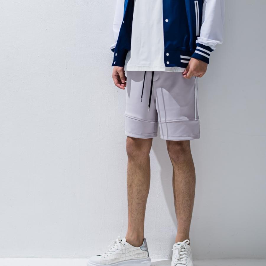 RESOUND CLOTHING リサウンドクロージング ショーツ TYLER LINE SHORTS RC28-HP-001BLACK GREYxLINE WHITE LIME RESOUND CLOTHING GREYxLINE WHITE