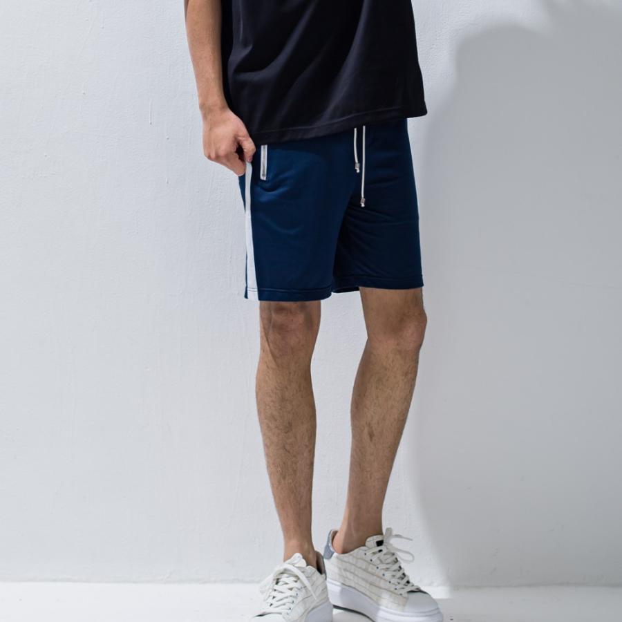 RESOUND CLOTHING リサウンドクロージング ショーツ MESH LINE SHORTS RC28-HP-003 BLACK NAVY GREY RESOUND CLOTHING BLACK NAVY