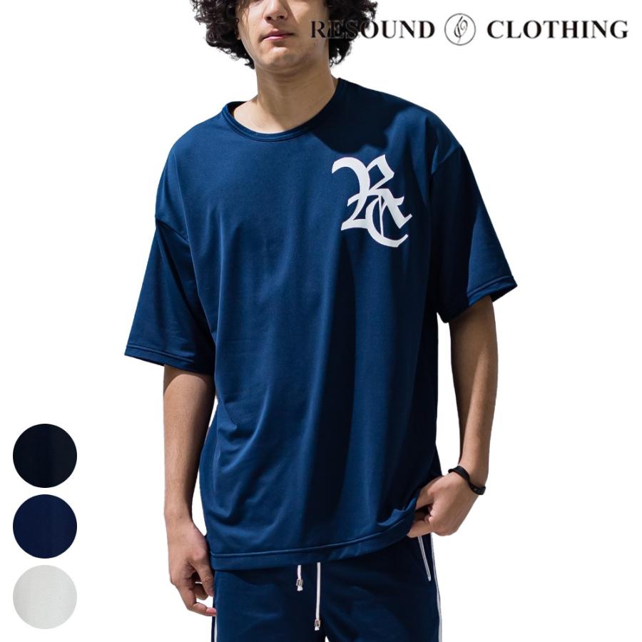RESOUND CLOTHING リサウンドクロージング Tシャツ RC ROGO MESHLOOSE 