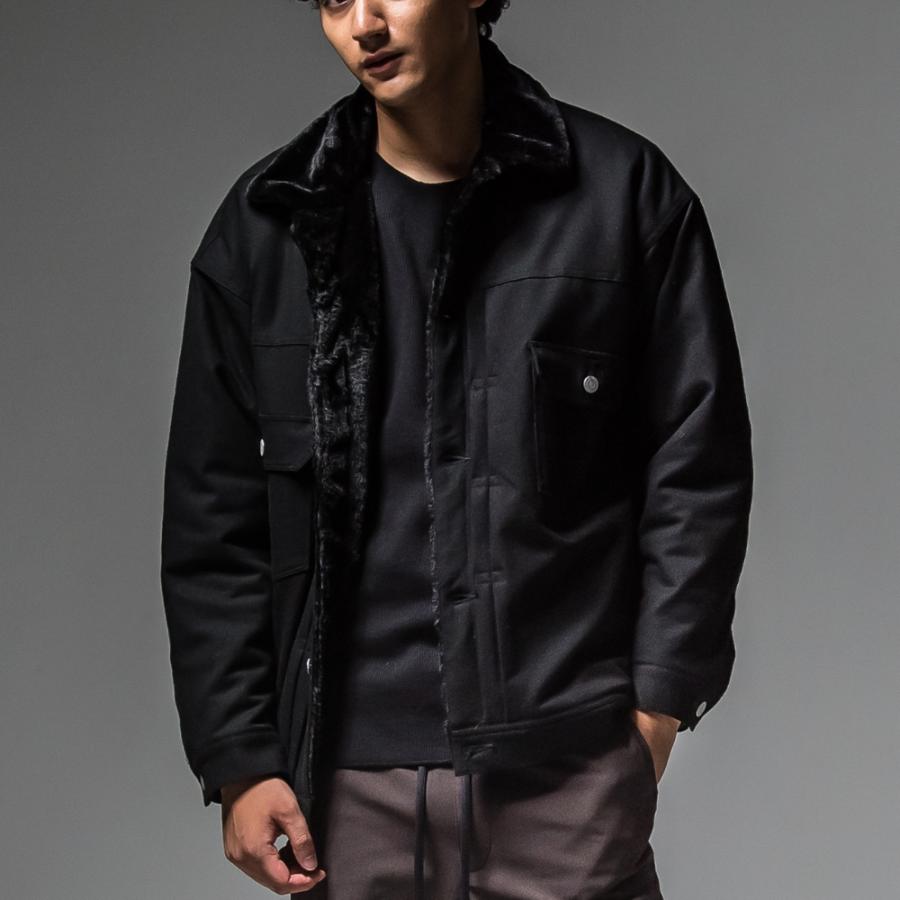 RESOUND CLOSING フードブルゾン